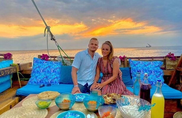 Zanzibar Romantic Sunset Cruise with Dinner