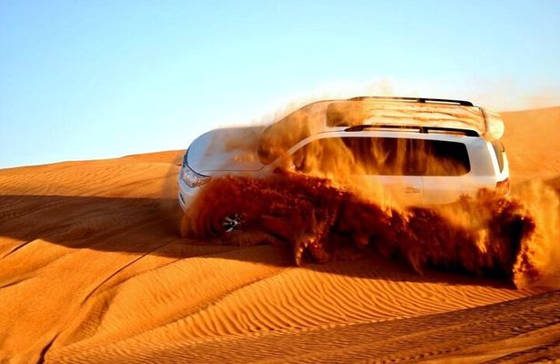 Dubai Desert Safari with BBQ Dinner in red sand