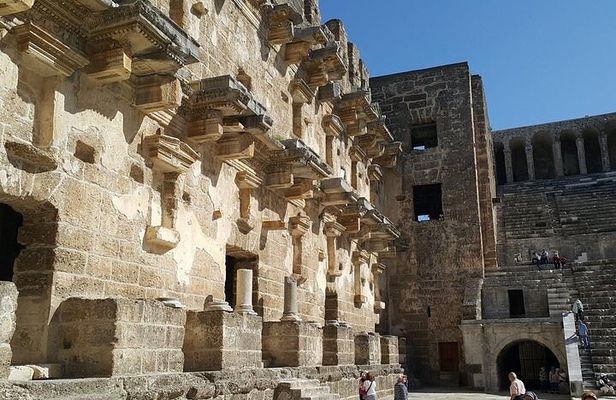 Apollo Temple, Perge Ancient City, and Waterfalls Tour with Lunch