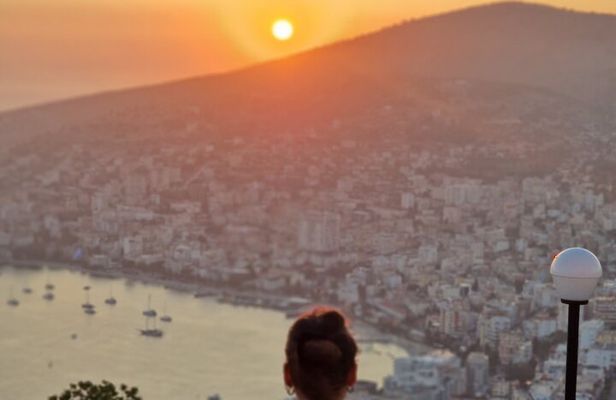 Blue Eye Experience & Lekursi Castle Sunset from Saranda