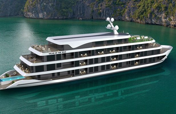 Halong Bay 3 Days 2 nights on Velar Luxury 5 star Cruise