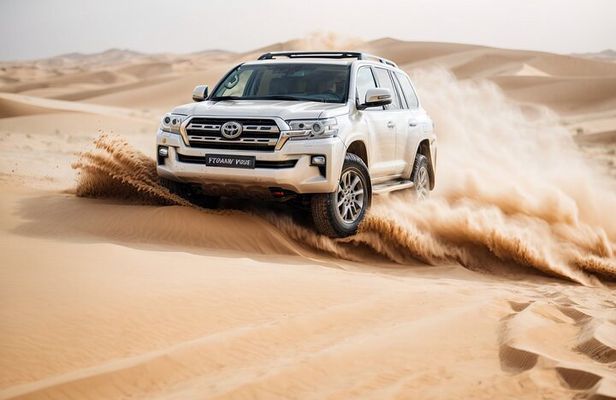 Desert Safari Dubai with BBQ Dinner, Sand Boarding & Camel Ride