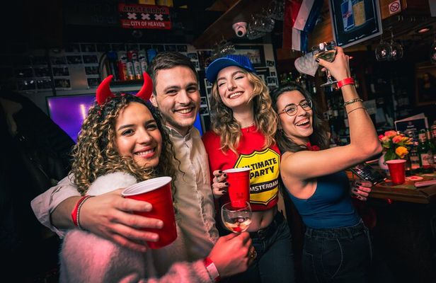Amsterdam Red Light District Pub Crawl