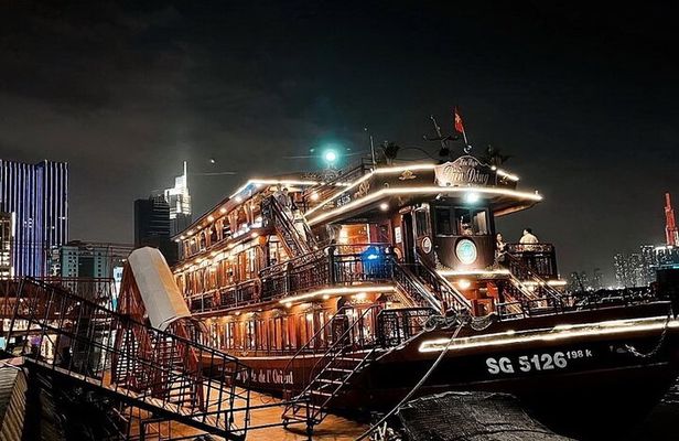 Indochina Queen Dinner Cruise on Saigon River in Vietnam