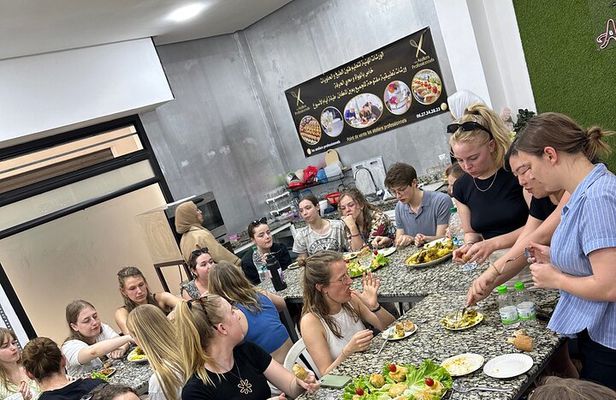 cooking classe near the medina of rabat with local chefs 