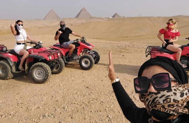 ATV quad bike ride at Giza pyramids