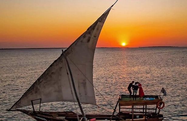 Zanzibar Dhow Evening Sunset Cruise Tour at Nungwi&Kendwa Beach