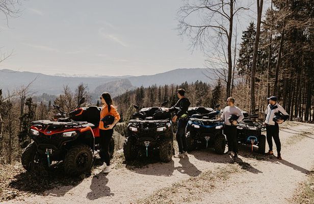 2 Hour Scenic Quad Tour in Bled