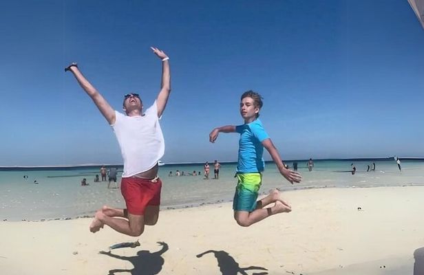 Ras Mohamed Full Day White Island on a yacht Sharm-el-Sheikh