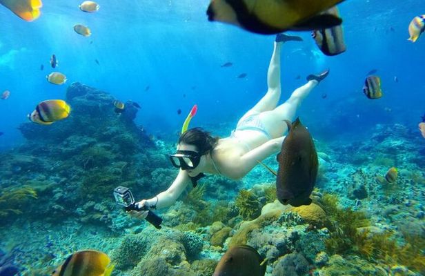 From Bali: Nusa Penida Snorkeling and Island Tour
