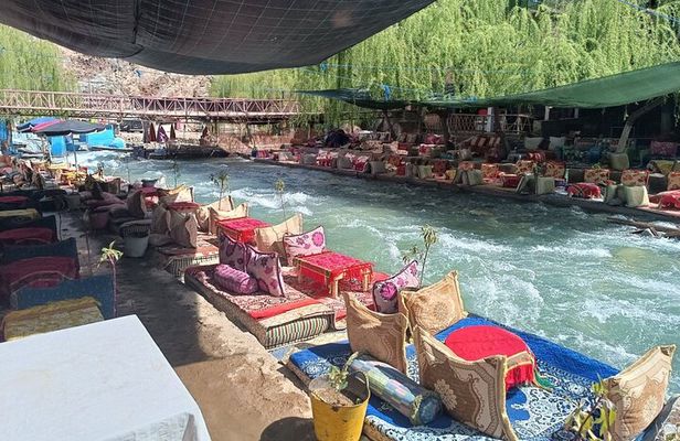 Atlas Mountains, Ourika Valley, Waterfalls and Lunch