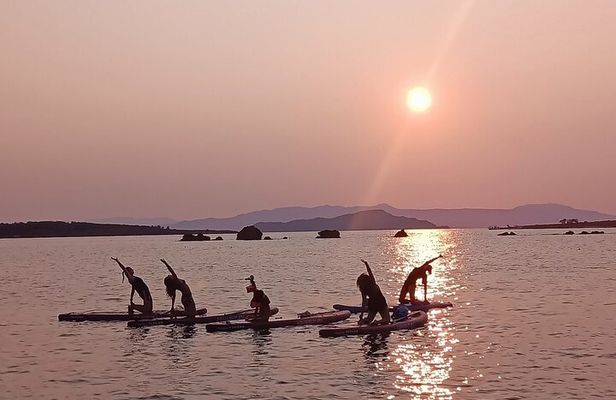 Stand up Paddle Pilates in Chania