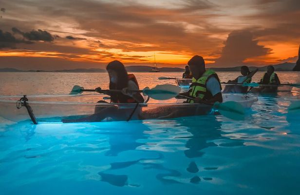 2-Hour Clear Kayak Illuminated Night Tour in Krabi