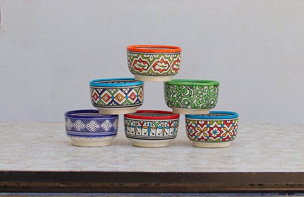 The Best Paint, Zellige & Pottery Workshop in Fes Morocco