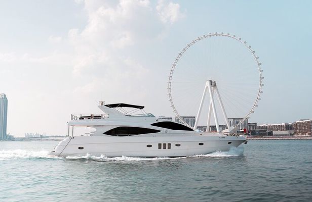 Majesty 77ft Diamond Dust — Dubai's best yacht rental