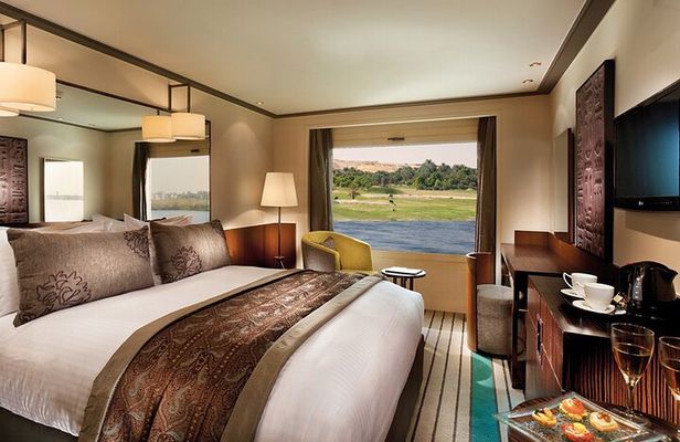 5 Days Luxor Aswan Nile Cruise Ultra Deluxe