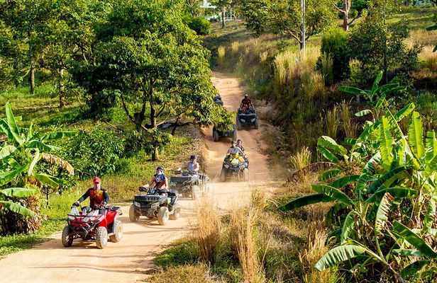 Koh Samui ATV Safari 2 Hours Tour (Jungle Ride, Mountain Viewpoint, Waterfall)