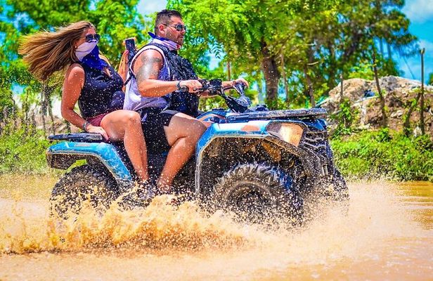 Buggy Punta Cana, Polaris, ATV, CanAm Macao beach and Cave