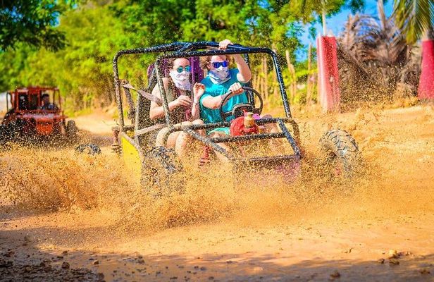 Buggy Punta Cana, Polaris, ATV, CanAm Macao beach and Cave