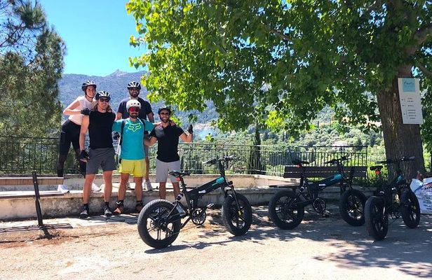 Lefkada: Mountain Gems Electric Fat Bicycle Tour & Tasting
