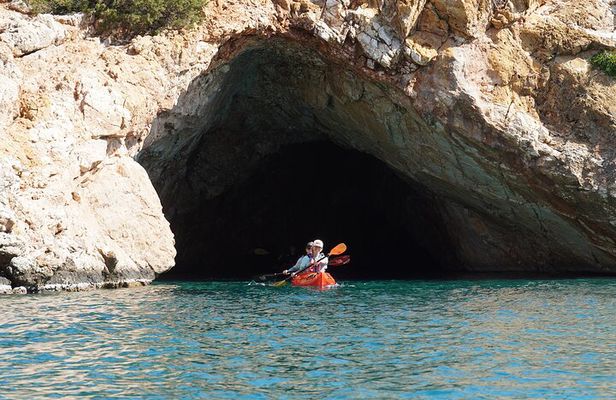 Rina Cave Sea Kayak Tour with Snorkeling and Picnic