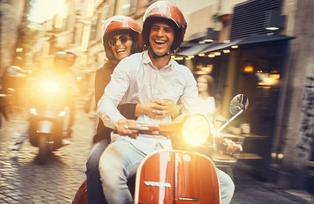 Rome by Vespa with a local
