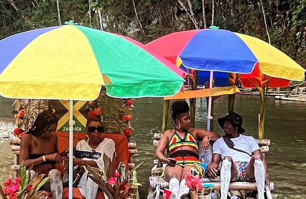 Best Bamboo Rafting with Limestone Massage and Shopping
