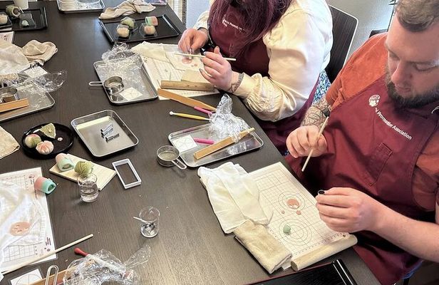 Nerikiri Wagashi-Making with Tea Ceremony