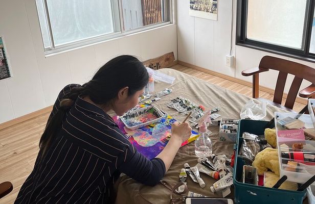 Art Workshop with a Local Painter in a Century-old Japanese House