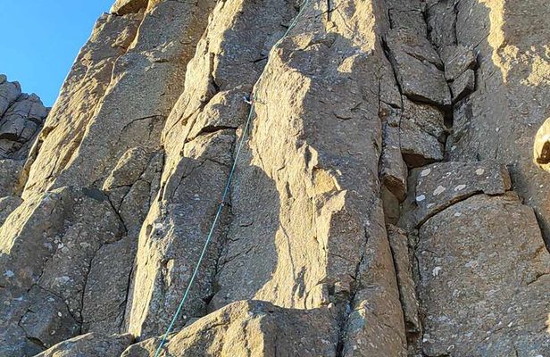 Rock Climbing in Iceland