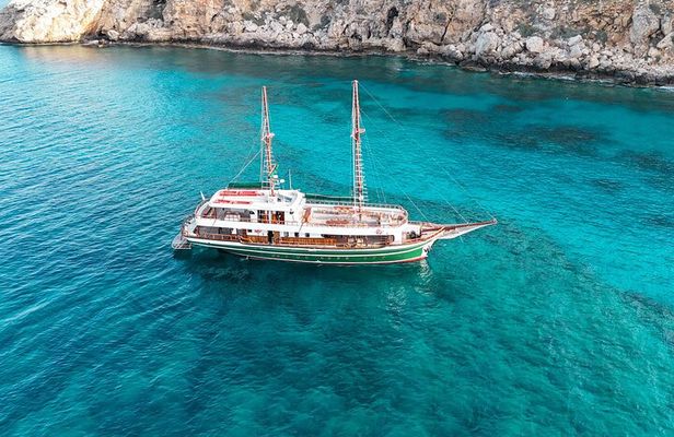 Golden Hour Sunset Cruise in Cyprus