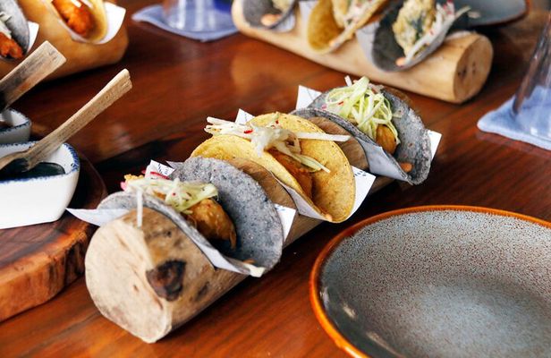 Puerto Morelos City & Taco Tour with Tequila Tasting from Cancun