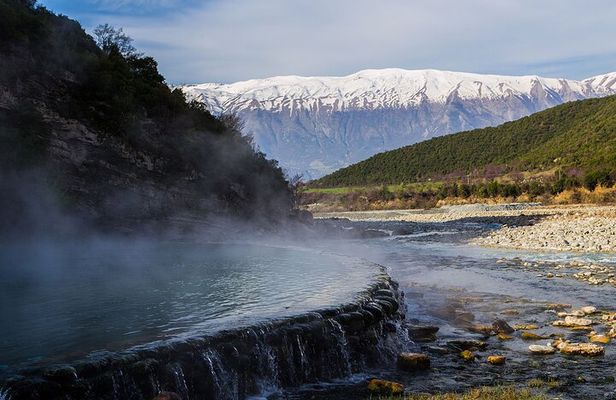 Tour to Thermal Baths of Permet and exploring Langarica Canyon