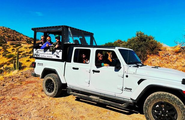 Sonoran Desert To MountainTop Jeep Tour minutes from Scottsdale
