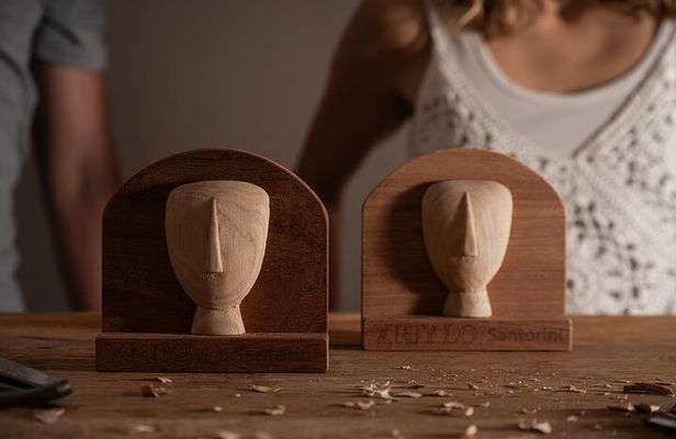Wood Carving Workshop in Santorini Number 2