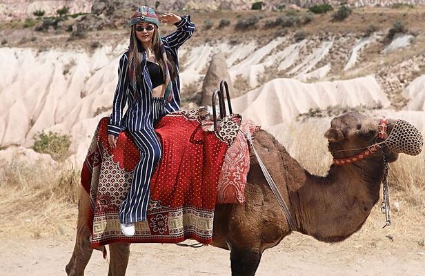 Cappadocia Camel Ride with Balloon View or at Sunset
