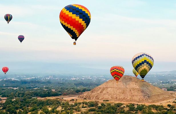 Air Balloon Flight in Mexico City