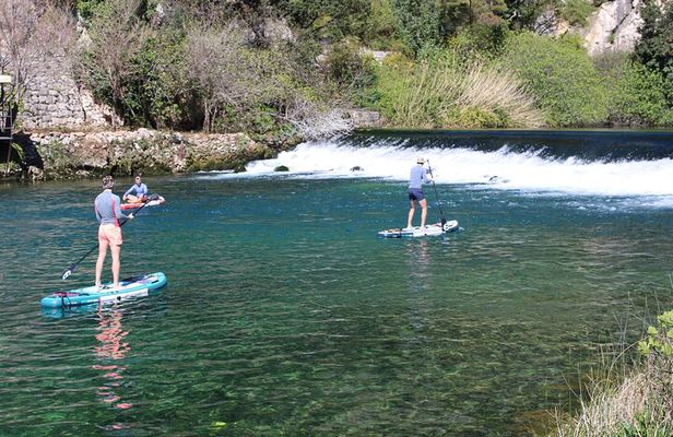 Paddleboarding on River Ombla