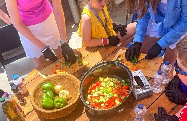 Shared Group Cooking Class at Home of Mykonian Family in Mikonos