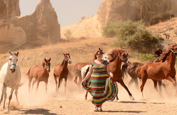 Photoshoot with Running Horses