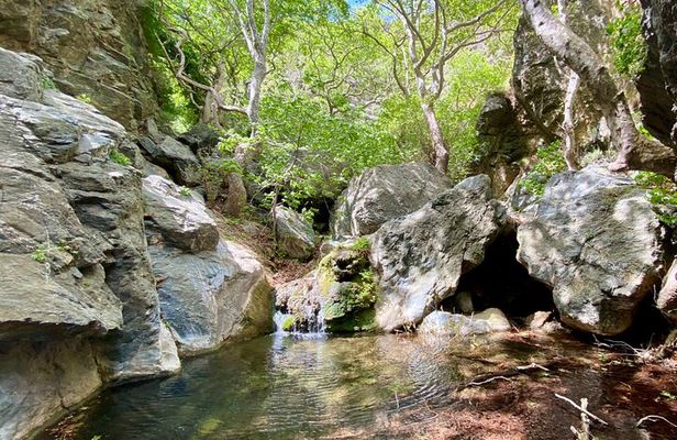 Crete: Richtis Gorge & Waterfall Guided Hiking Adventure 