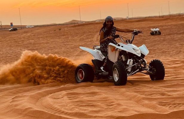Dubai Morning Desert Safari Sand Boarding & Camel Ride ( jeep)