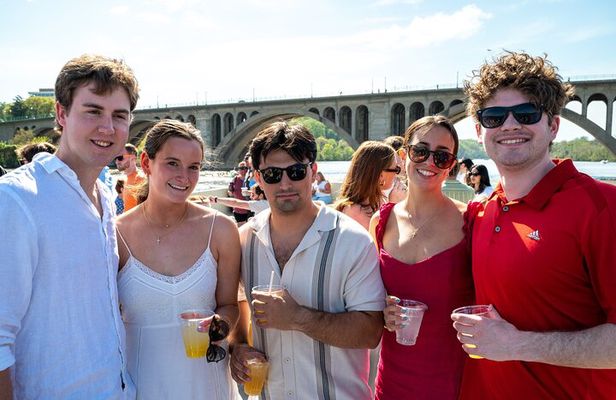 Day, Sunset, or Night Party Yacht Cruise along Potomac River