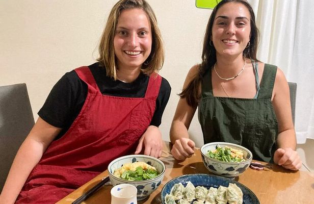 Learn to Make Home Style Tempura Udon and Gyoza