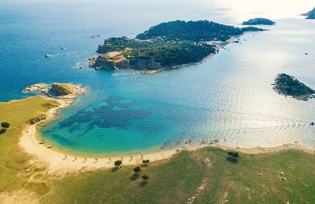 Halkidiki: Private Cruise to Ammouliani & Drenia Islands