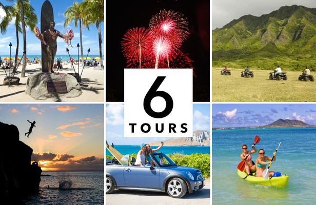 Amazing Oahu Adventure Bundle: 6 Epic Self-Guided Audio Tours