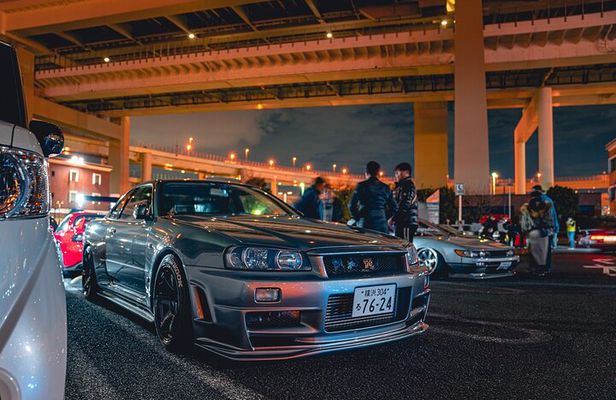 Daikoku and Tokyo JDM Tour by 700HP R34 GT-R (Private Tour)
