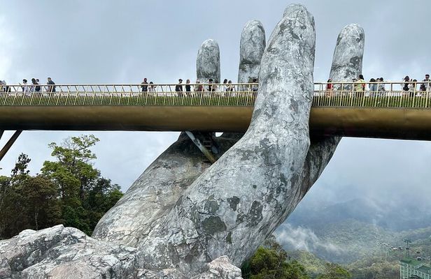 DA NANG Ba Na Hills, Golden Bridge & Cable Cars PRIVATE TOUR