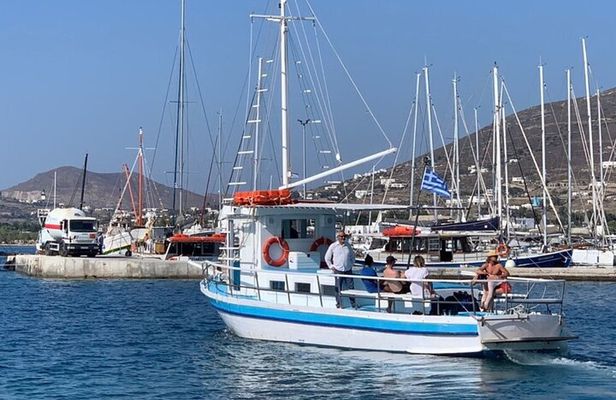 Paros Bay Maria T. 3 Hour Boat Trip