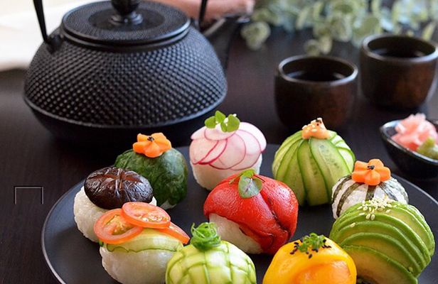 JPN CULTURE SET - Shop @Toyosu Market SUSHI+Wagashi+TEA+Maid Cafe